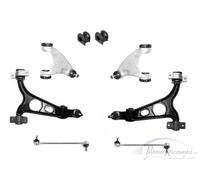 KIT BRACCI MOOG SOSPENSIONE ANTERIORE COMPLETO 8 PEZZI ALFA 147 156 GT