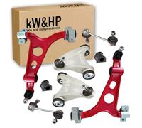 KIT BRACCI OSCILLANTI RINFORZATI TRAPEZI INFRIORI + SUPERIORI + BIELLETTE + GOMMINI COMPATIBILE CON TUTTI I MODELLI DI ALFA 147 156 GT