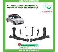 Kit Bracci Oscillanti Sospensione Anteriore 6 Pezzi Fiat 500