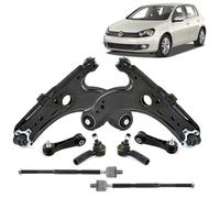 KIT BRACCI OSCILLANTI TESTINE BIELLETTE SOSPENSIONE ANTERIORE VW GOLF 4 lV