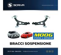 KIT BRACCI OSCILLANTI TRAPEZI INF RINFORZATI MOOG ALFA 147 156 GT