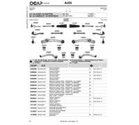 KIT BRACCI SOSPENSIONE ANT FOR AUDI A4 AVANT-QUATT A5 8K2 8K5 8T3 8F7 8TA 2007->