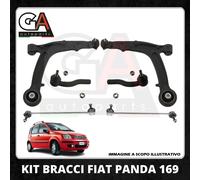 Kit Bracci sospensione anteriore Fiat Panda 169 biellette testine sterzo