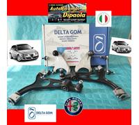 KIT BRACCI SOSPENSIONE + BIELLETTE ANTERIORI DELTA GOM ALFA ROMEO 147 156 GT