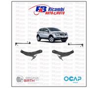 KIT BRACCI SOSPENSIONE + BIELLETTE BARRA STAB. NISSAN QUASHQAI J10 dal 2006
