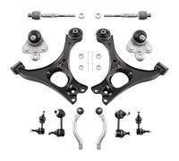 Kit Bracci Sospensione Compatibile Con Civic 2006 2007 2008 2009 2010 2011 Bracci Di Controllo Anteriori Inferiori Barra Antirollio Tiranti Kit Accessori EV800246