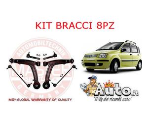 KIT BRACCI SOSPENSIONE COMPLETO FIAT PANDA (169) MASTER SPORT 6 PEZZI