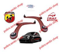 KIT BRACCI SOSPENSIONE TRAPEZI ANT. RINFORZATI FRAP ROSSO 500/595/695 ABARTH