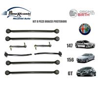 KIT BRACCI SOSPENSIONI POSTERIORI ALFA ROMEO 8 PZ ORIGINAL BIRTH