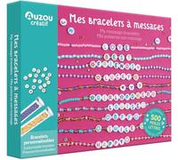 Kit braccialetti lettere e perline