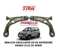 KIT BRACCIO BRACCETTO OSCILLANTE DX SX PANDA 312 1.2 0.9 1.3 MJT 4X4