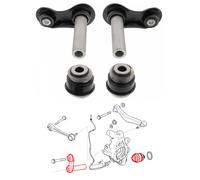 Kit Braccio Collegamento E boccole per fuselli Posteriori BMW Serie 5 E39 E60