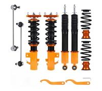 Kit braccio di controllo della campanatura della sospensione superiore posteriore regolabile Coilover compatibile con Civic 12-15 Coilovers Ammortizzatore Kit di abbassamento