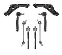 KIT BRACCIO OSCILLANTE 8 PEZZI COMPATIBILE CON NISSAN QASHQAI II (J11, J11_) 1.5 dCi | Kit Sospensione Completo OE/OEM | Bracci Oscillanti + Testine Sterzo | Sostituzione Diretta OEM