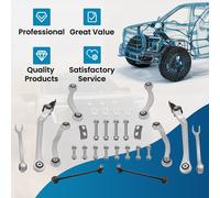 10 x Wishbone Set Supporto Sospensione Ruota Posteriore LR for Mercedes CLS C219