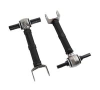 Kit Braccio Oscillante Sospensione Ruota Per Acura RSX 2001-2005 per Civic 2x 2002-2006 Bracci di campanatura posteriori rossi regolabili(Black)