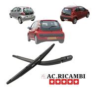 Kit Braccio Spazzola Tergi Lunotto Posteriore Citroen C1 Toyota Aygo Peugeot 107