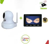 KIT BRAVO SPIONCINO DIGITALE + TELECAMERACAMERA INTERNO