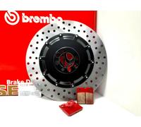 KIT BREMBO DISCO FRENO POSTERIORE + PASTIGLIE BMW K 75 RT 750 1990 > 1996