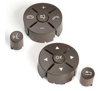 Kit Brown Steering Wheel Control Button Fit For Benz W204 W212 X204 W207 C E GLK