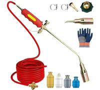Kit Bruciatore Per Erbacce Portatile Con Torcia A Propano 2025, Lanciafiamme A Propano Per Erbacce, Tubo Da 4/6,6/16,4 Piedi, Per Diserbo Con Fiamma, Neve Ghiacciata Nozzle Diameter: 1.2in 6.6Ft Tube