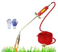 Kit bruciatore per erbacce, torcia a propano ad alta potenza per uso esterno, ideale per giardino, scioglimento della neve e applicazioni di copertura