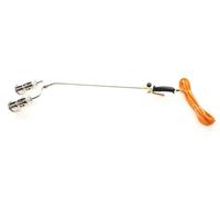 Kit bruciatore saldatore a gas per guaina leva lunga 85 cm cannello 2 canne 60mm