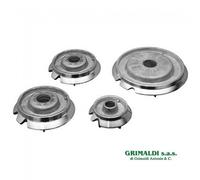KIT BRUCIATORI 2 INCAVI PER PIANO COTTURA 4 FUOCHI ARISTON INDESIT C00065933
