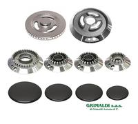 KIT BRUCIATORI E PIATTELLI PER PIANO COTTURA 5 FUOCHI SMEG 870650452 882410094