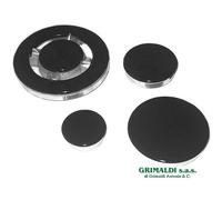 KIT BRUCIATORI E PIATTELLI PER PIANO COTTURA ARISTON INDESIT C00091686 ORIGINALE