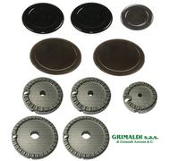 KIT BRUCIATORI E PIATTELLI PER PIANO COTTURA ELECTROLUX REX CUCINA 5 FUOCHI
