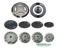 KIT BRUCIATORI E PIATTELLI SMALTATI PER PIANO COTTURA 5 FUOCHI NARDI