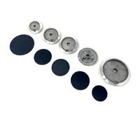 Kit Bruciatori e piattelli spartifiamma opachi cucina Rex Electrolux 5 fuochi