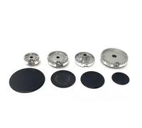 Kit bruciatori+piattelli spartifiamma cucina piano cottura Franke 4 fuochi