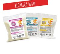 KIT BUCATO ECO-DETERGENZA SENZA PROFUMO CONFEZIONI BUSTA (RISPARMIO)
