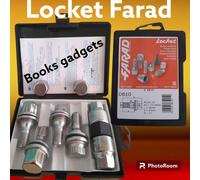 Kit Bulloni Antifurto Locket Farad con Due Chiavi Esagono 19/17 M12X1,25 L36