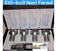 Kit Bulloni Antifurto Stil-Bull Farad 1 Chiave Esagono 17 M12X1,5 Lunghezza 28
