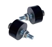 Kit bulloni carenatura 2 Pezzi Moto Supporto Centro Stand Smorzatore In Gomma Paraurti Blocco(Type 02)