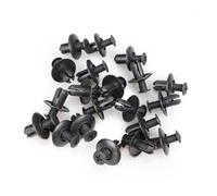 Kit bulloni carenatura 5/100 Pezzi 8mm Rivetti In Plastica Elementi Di Fissaggio Vite Paraurti Auto Parafango Rivetto Nero Clip Di Fissaggio Per Auto(10pieces)