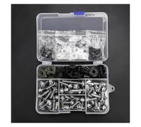 Kit bulloni carenatura Kit Bullone Carenatura Clip Di Fissaggio Vite Per Versys 650 Per Ninja 650R 1000 Z750 Z1000 ZZR600 ZX6R ZX7R ZX9R ZX10R ZX12R ZX14R(ARGENTO)