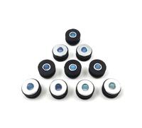 Kit bulloni carenatura M6 6MM Bulloni Viti Fodera Moto Parabrezza Carenatura Faro Parafango Passacavo In Gomma Guarnizione Pad