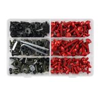Kit Bulloni Carenatura Moto Per YZF R1 R3 R6 R6S R25 FZ1 FZ6 FZ8 MT07 MT09 FZ07 FZ09 Tracer FZR 600 750R Kit Bulloni Di Carenatura Completo(ROSSO)