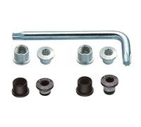 Kit Bulloni Corone 10 pezzi 5mm Neri T30 per Guarnitura