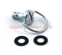 Kit Bulloni D-Ring Dzus 9Mm Carenatura Moto Seleziona Lunghezza