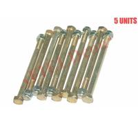 Nuovo Jcb 3CX Escavatore Anteriore Secchio 5 Unità 5 " Lungo Dado Bullone Kit