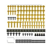 Kit Bulloni E Dadi Per Carenatura Da 177 Pezzi Per Suzuki Vstrom V-Strom 1050 1050A 1050XA 1050XT 1050XAA Adventure Tour(Gold)