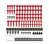 Kit Bulloni E Dadi Per Carenatura Da 177 Pezzi Per Suzuki Vstrom V-Strom 1050 1050A 1050XA 1050XT 1050XAA Adventure Tour(Red)