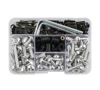 Kit Bulloni E Viti Per Carenatura Per K&awasaki Z750 Z 750 Z800 Z750R Z250 Z1000, 190 Pezzi, Viti Per Carrozzeria, Clip Di Fissaggio Bulloni Kit Carrozzeria Viti(Argento)