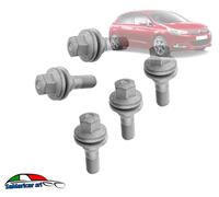 KIT BULLONI FISSAGGIO RUOTA 5 PEZZI 12X1,25 ES17 ADATTI A CITROEN C4 B7 09/2010-