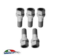 KIT BULLONI FISSAGGIO RUOTA 5 PEZZI 12X1,25 ES17 ADATTI A PEUGEOT 206 2A/2E 1998